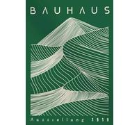 Baibexing Peinture Sur Toile Géométrique Abstraite Verte Style Bauhaus, Affiches Et Impressions, Art Mural Du Milieu Du Siècle, Pour Salon, Chambres, Décoration D'Intérieur, A15 50X70Cm Sans Cadre