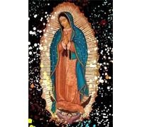 Baibexing Tableau Sur Toile Style Rétro Catholique Représentant La Vierge De Guadalupe - Décoration Religieuse - Affiche De La Vierge De Guadalupe 60X90Cm Sans Cadre