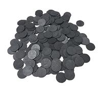 BAIBOS 40PCS Rond Graphite Plaque Carbone Électrode Graphite Feuille Dia 10-20mm, Épaisseur 5mm Graphite Plaquette Graphite Disque Électrode Plaque Résistant À La Corrosion (Size : D10mm)