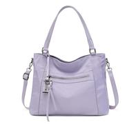 BAICLES Sac a Main Femme Nylon Grand Capacité Sac Cabas Femme avec Pochette Rembourrée pour Ordinateur Portable 14 Sac Bandoulière Femme Sac femme Multipoches pour Travail Shopping Voyage L'école