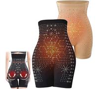 Baicloud Ice Silk ION Fiber Repair Shaping Shorts | High Waisted Tummy Control Ice Silk ION Fiber Restoration Shaper | Unique Fiber Restoration Shaper, Ionic Shapewear Underwear (Mixed, M)