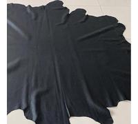BAICO Cuir de Vachette à Grain véritable Noir qualité Cuir véritable Peau de Veau Souple en Cuir d'épeautre Entier pour Gants vêtements