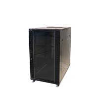 KIMEX - Baie de Brassage 19" 24U 600x1000mm (Largeur x Profondeur) - Rack Serveur Informatique au Sol - Armoire Réseau 19 Pouces - Charge Max 800 kg - Ref 112-6124K