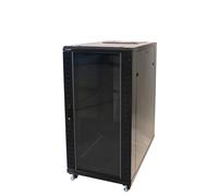 KIMEX - Baie de Brassage 19" 33U 600x800mm (Largeur x Profondeur) - Rack Serveur Informatique au Sol - Armoire Réseau 19 Pouces - Charge Max 800 kg - Ref 112-6833K