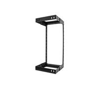 Baie de Brassage Murale 19 pouces 24U - Rack Mural Profondeur Réglable 12-20" - Rack Réseau Ouvert Equipement AV/Data/IT & Switch Réseau- Baie