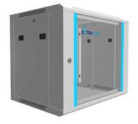Extralink Rack mural EX.8574 9U 19'' ouvrant 400x600x450 mm Gris