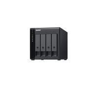 QNAP TL-D400S Boîtier de disques de stockage Boîtier disque dur/SSD Noir, Gris 2.5/3.5"