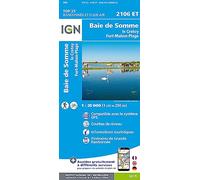 IGN Carte Baie de Somme / Le Crotoy / Fort-Mahon-Plage (2106ET)
