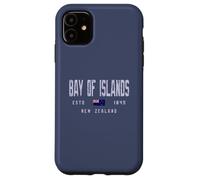 Baie des îles Nouvelle-Zélande Champ/Bay of Islands NZ Coque pour iPhone 11