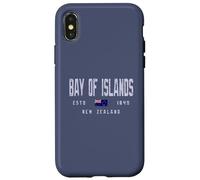 Baie des îles Nouvelle-Zélande Champ/Bay of Islands NZ Coque pour iPhone X/XS