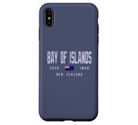 Baie des îles Nouvelle-Zélande Champ/Bay of Islands NZ Coque pour iPhone XS Max