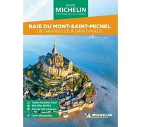 Guide Vert WE&GO Baie du Mont-Saint-Michel De Granville à Saint-Malo - Collectif - Michelin Travel Partner - broché - Guide