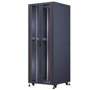 Baie Informatique 42U 800x800 mm - Charge 800 kg | Armoire réseau, Baie de Brassage avec Portes Saloon