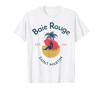 Baie Rouge Plage Saint Martin St Maarten T-Shirt
