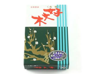 Baieido Kobunboku Fleur De Prunier Régulièrement des Bâtons D'encens Floral Japonais - Grande Boîte De 250 Bâtons, 30 Minutes par Bâton