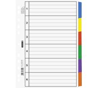 Baier & Schneider - Alphabetical Dividers for Ring Binder Register, 100% Recycle