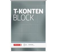 Baier schneider briefpapierblock &t-konten-bloc a4 25 feuilles format a4-vierge-blanc-lot de 25