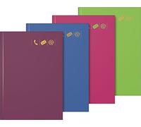 Baier & Schneider Classeur à anneaux pour téléphone portable, carnet d'adresses, 1150 numéros, couverture résistante en B