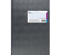 Baier & Schneider Colonne livre, colonne Arc livre d'affaires, couverture bande, gris, 8 colonnes, 21 x 25,5