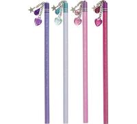 Baier Schneider & Crayon Avec Pendentif Fille-Rose, Rose, Violet, Bleu