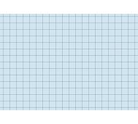 Baier schneider karteikarton &fiches unies 180 g/m ², quadrillé a7 orientation paysage (bleu)