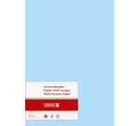 Baier schneider-papier multifonction &de papier mat a4 120 g/m ²-bleu clair - 35 feuilles