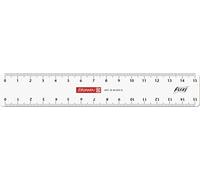 Baier & Schneider Règle Bureau, école, flexilineal Transparent 15 cm