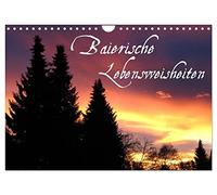 Baierische Lebensweisheiten (Wandkalender 2026 DIN A4 quer), CALVENDO Monatskalender: oder wie man Schwieriges einfach sagt