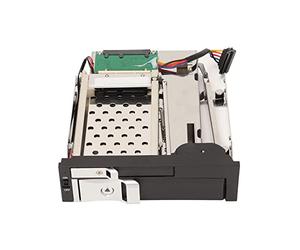 Baies de disque dur SATA double baie, prise en charge SATA I/II/III, vitesse de 6 Gbit/s, avec fonction d'échange à chaud, conception sans plateau pour une installation et un retrait rapides des disqu