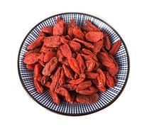 Baies De Goji Bio Lycium Chinensis Goji à Consommer Pur Ouvert Adapté à La Préparation De Soupes Nourrit Le Foie Et Améliore La Vue Thé Vert Pour Renforcer Les Reins (100g)