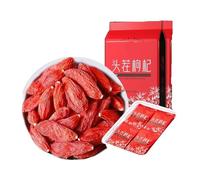 Baies de Goji, emballées individuellement, fruits secs prêts à manger, peuvent être trempées dans l'eau ou utilisées dans des soupes(500g)