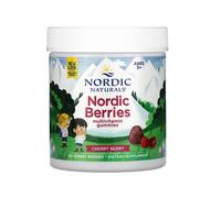 Baies nordiques multivitaminées, cerise-baies - 120 baies gélifiées