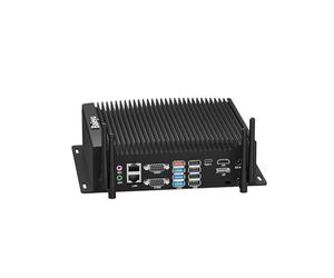 Baieyu Mini PC sans Ventilateur Core i7-10510U, 8 Go RAM, 256 Go SSD M.2, PC Industriel avec 6 Ports Série RS-232, Triple Affichage HD+DP+Type-C, 2 Ports LAN/8 USB/GPIO/SIM/Wi-FI, BT 4.2
