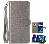BaiFu Coque Portefeuille pour Honor Win/Win RT avec Porte-Cartes et Bracelet, Housse à Magnétique pour Honor Win/Win RT Etui pour Femme-12