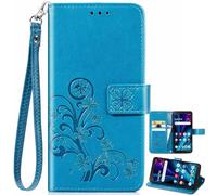 BaiFu Coque Portefeuille pour Honor X8b avec Porte-Cartes et Bracelet, Housse à Magnétique pour Honor X8b Etui pour Femme-17