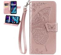 BaiFu Coque Portefeuille pour Motorola Edge 60 Pro avec Porte-Cartes et Bracelet, Housse à Magnétique pour Motorola Edge 60 Pro Etui pour Femme-01