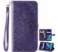 BaiFu Coque Portefeuille pour Motorola Edge 70 avec Porte-Cartes et Bracelet, Housse à Magnétique pour Motorola Edge 70 Etui pour Femme-09