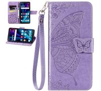 BaiFu Coque Portefeuille pour Sharp Aquos sense7 avec Porte-Cartes et Bracelet, Housse à Magnétique pour Sharp Aquos sense7 Etui pour Femme-07
