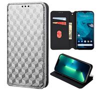 BaiFu Coque pour Cat S75, Coque Cuir Cat S75, PU Housse Étui Cuir pour Cat S75 Protection, Carré3