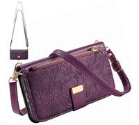 BaiFu Coque pour Doogee Note 58 Pro pour Femmes, 6 Porte-Cartes, Support intégré, dragonne, Étui Portefeuille pour Doogee Note 58 Pro-Violet