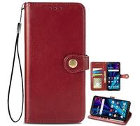 BaiFu Coque pour Nokia HMD Pulse, Housse en Cuir Magnétique Flip Protectio pour Nokia HMD Pulse-01