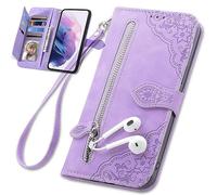 BaiFu Coque pour Oppo K12x, Magnétique Housse Fermeture éclair Poche Cover pour Oppo K12x-005