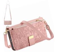 BaiFu Coque pour Vivo Y19S pour Femmes, 6 Porte-Cartes, Support intégré, dragonne, Étui Portefeuille pour Vivo Y19S-Rose