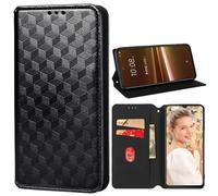 BaiFu Coque pour ZTE Nubia Neo 2 5G, PU Housse Étui Cuir pour ZTE Nubia Neo 2 5G Protection, Carré1