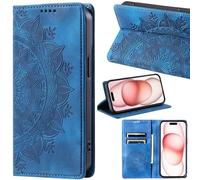 BaiFu Étui Portefeuille Compatible avec Samsung Galaxy A16 5G, Fermeture Magnétique, Couvercle avec Fente pour Carte pour Samsung Galaxy A16 5G, Totem-01