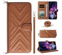BaiFu Étui Portefeuille pour Realme 15, étui Porte-Monnaie matelassé avec dragonne, Coque Magnétique pour Realme 15-06
