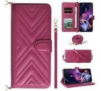 BaiFu Étui Portefeuille pour Realme 15, étui Porte-Monnaie matelassé avec dragonne, Coque Magnétique pour Realme 15-07