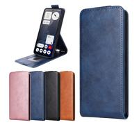 BaiFu Étui Portefeuille pour Realme P4x 5G, Cover pour Realme P4x 5G avec béquille Horizontale et Porte-Cartes, Bleu