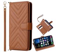 BaiFu Étui Portefeuille pour Vivo X300 FE/S50 Pro Mini, étui Porte-Monnaie matelassé avec dragonne, Coque Magnétique pour Vivo X300 FE/S50 Pro mini-02