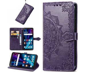 BaiFu Fleurs Mandala Coque pour Fairphone 5 Étui, Béquille, Fermeture magnétique, Housse pour Fairphone 5-02